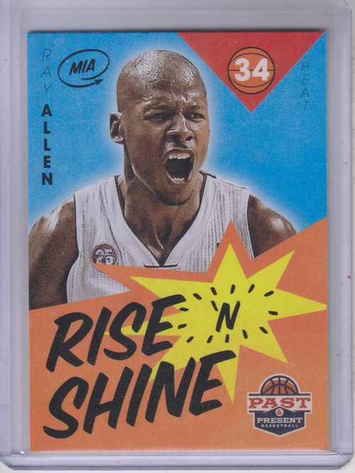 2012-13 Panini Past and Present Rise N Shine #88 Ray Allen - BSK