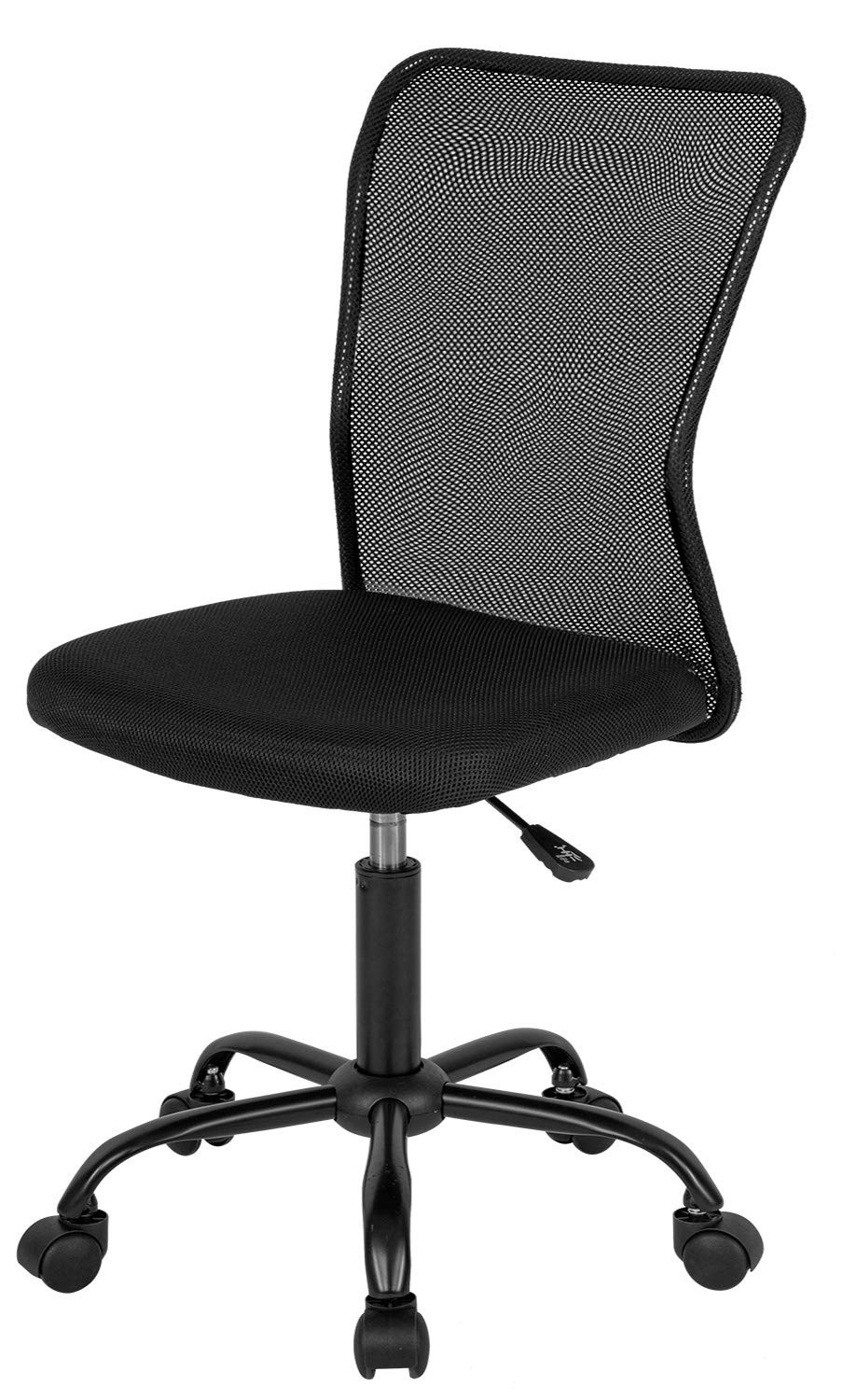 Ergonomic Mid Back Mesh Office Chair Armless Computer Desk Chair for Home