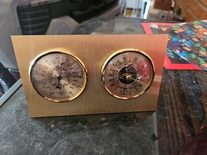 Vintage BAROMETER  HERZ FRANCE Great Condition WORKS AS It Should 