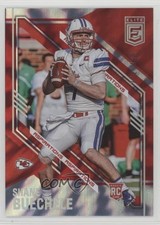 2021 Panini Donruss Elite Rookies Aspirations Shimmer /499 Shane Buechele 05v0