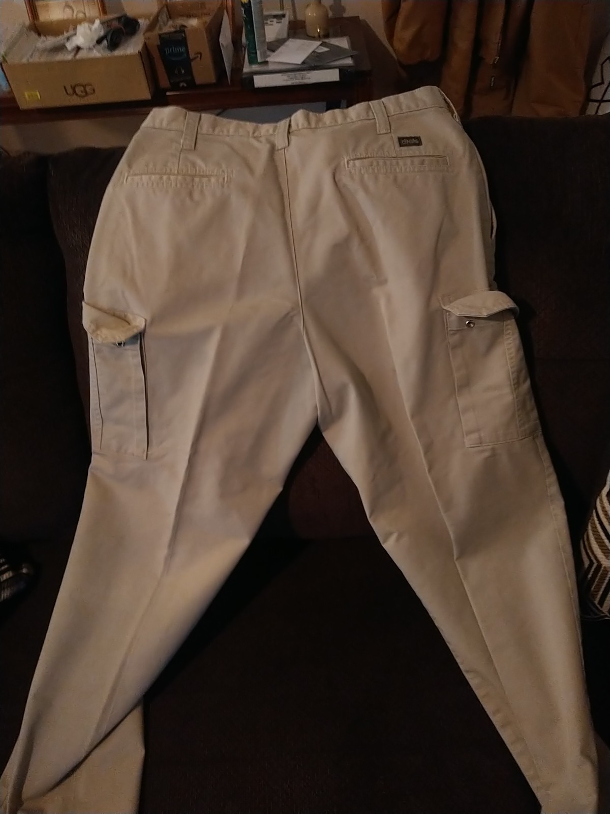 Used Cargo Pants  Khaki Sizes 33x34 9 Pair Available Excellent Condition No...