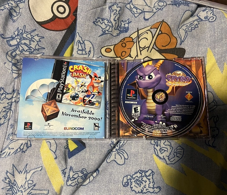 Lote de juegos PS1 Dino Crisis Blasto Spyro Lost World Jurassic Park Warpath CIB Foto 3 de 4