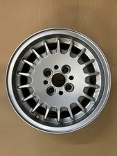 1x Alufelge f�r BMW E30 - 14 Zoll 4x100 - 1125688 - Gullideckel TOP-Zustand