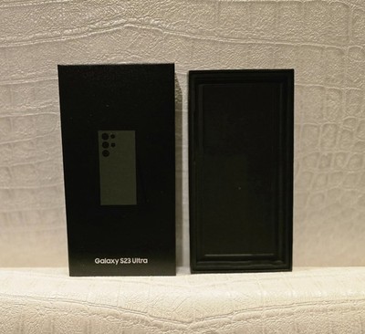 Samsung S23 Ultra Verpackung Box Green mit Zubehör (Ladekabel +Anleitung)
