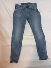 Levis 510 Jeans Mens 30x32 Light Blue Denim Slim Tapered Stretch
