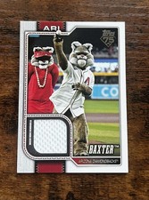Baxter 2026 Topps Series 1 Celebration Mascot Patch Relic #MAS-BX Diamondbacks