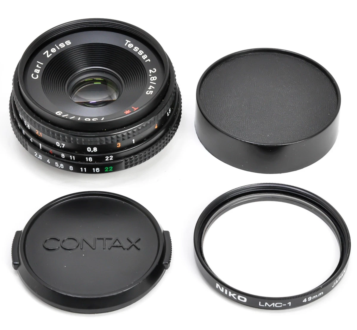 Contax f/2.8 Camera Lenses 45mm Focal for sale - eBay