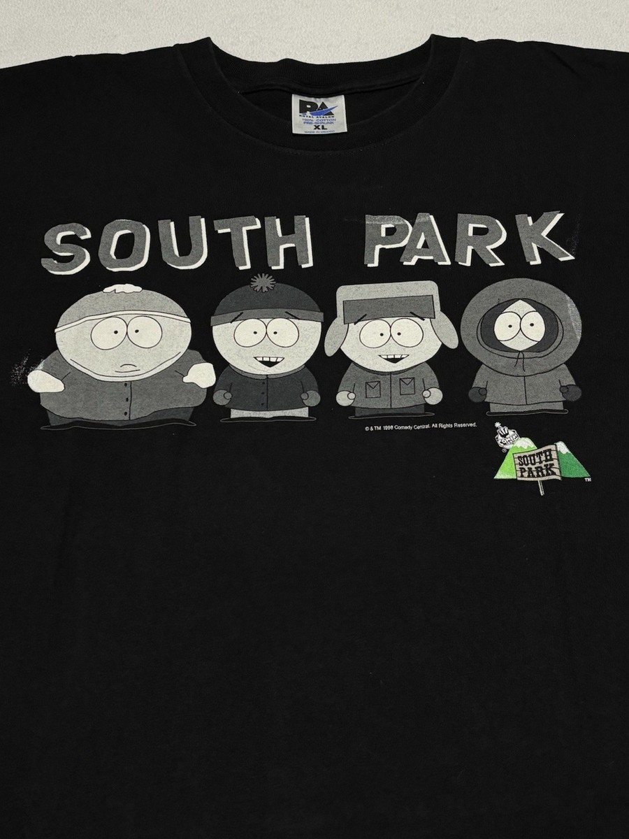 Vintage 1998 South Park T-Shirt Tour Champ Adult Mens Size XL