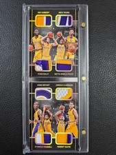 Kobe Bryant 2015-16 Panini Preferred Crazy Eights GAME USED PATCH Booklet #/5 LA