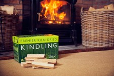 5 x Certainly Wood Kiln Dried Kindling Boxes (Approx. 2.5kg Each)