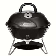 Royal Gourmet Tabletop Propane Gas Grill with Travel Locks/Folding Leg Black