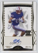 2022 Leaf Trinity Gold 48/75 Grant Calcaterra #BA-GC1 Auto 1u6