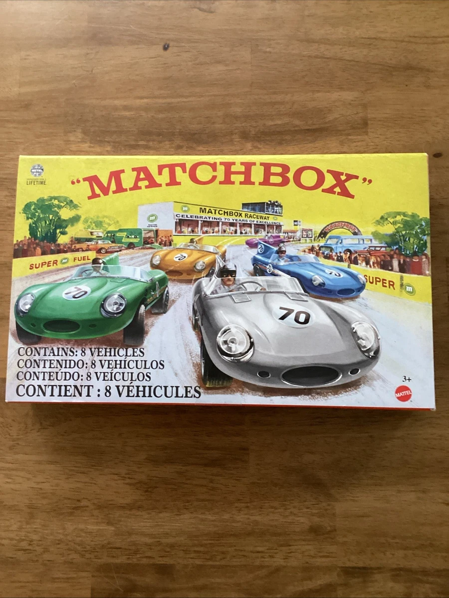 Matchbox Collectors 70th Anniversary Gift Set with 8 Vehicles