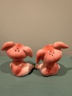 Vintage PY Japan Pink Bunny Rabbit Salt and Pepper Shakers 1950’s MCM *HTF Rare* — photo 3