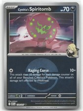 Cynthia's Spiritomb Poke Ball Reverse Holo 133/217 Ascended Heroes Pokemon TCG