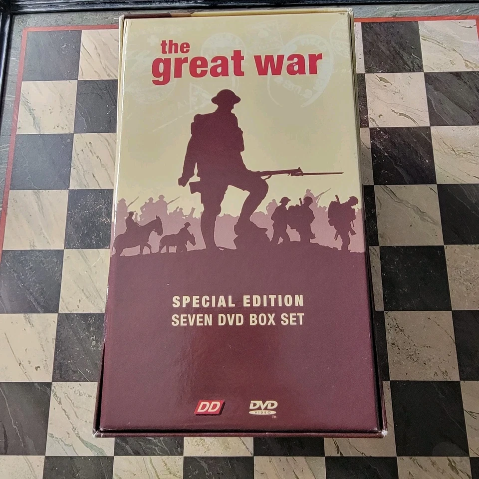 World War 1 : The Great War - Complete BBC Series (7 Disc Box Set DVD) Foto 2 de 4
