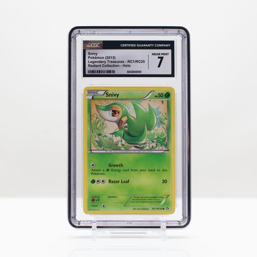 Snivy graded CGC 7 for sale on eBay