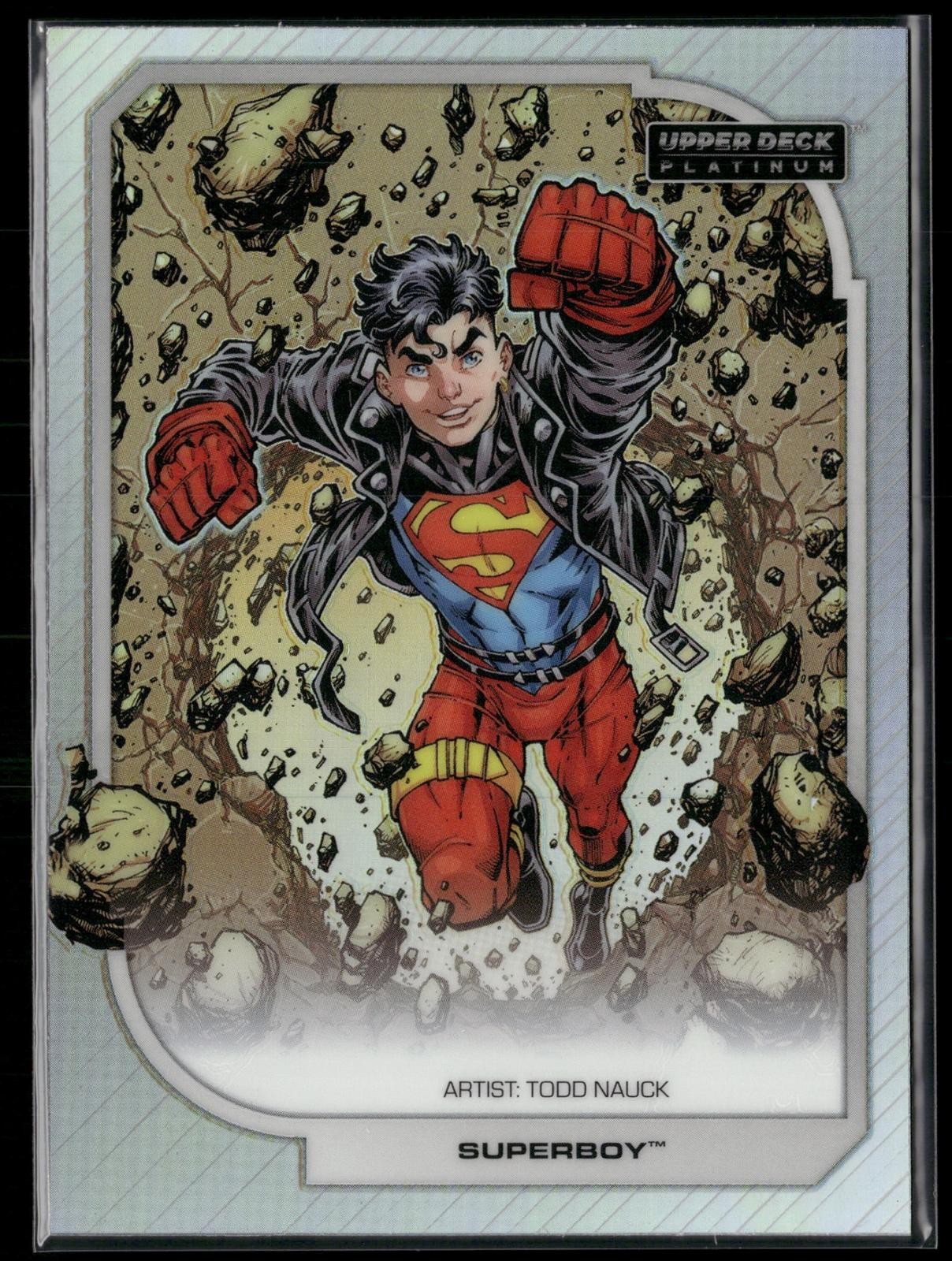 2026 Upper Deck Platinum DC #9 Superboy Rainbow