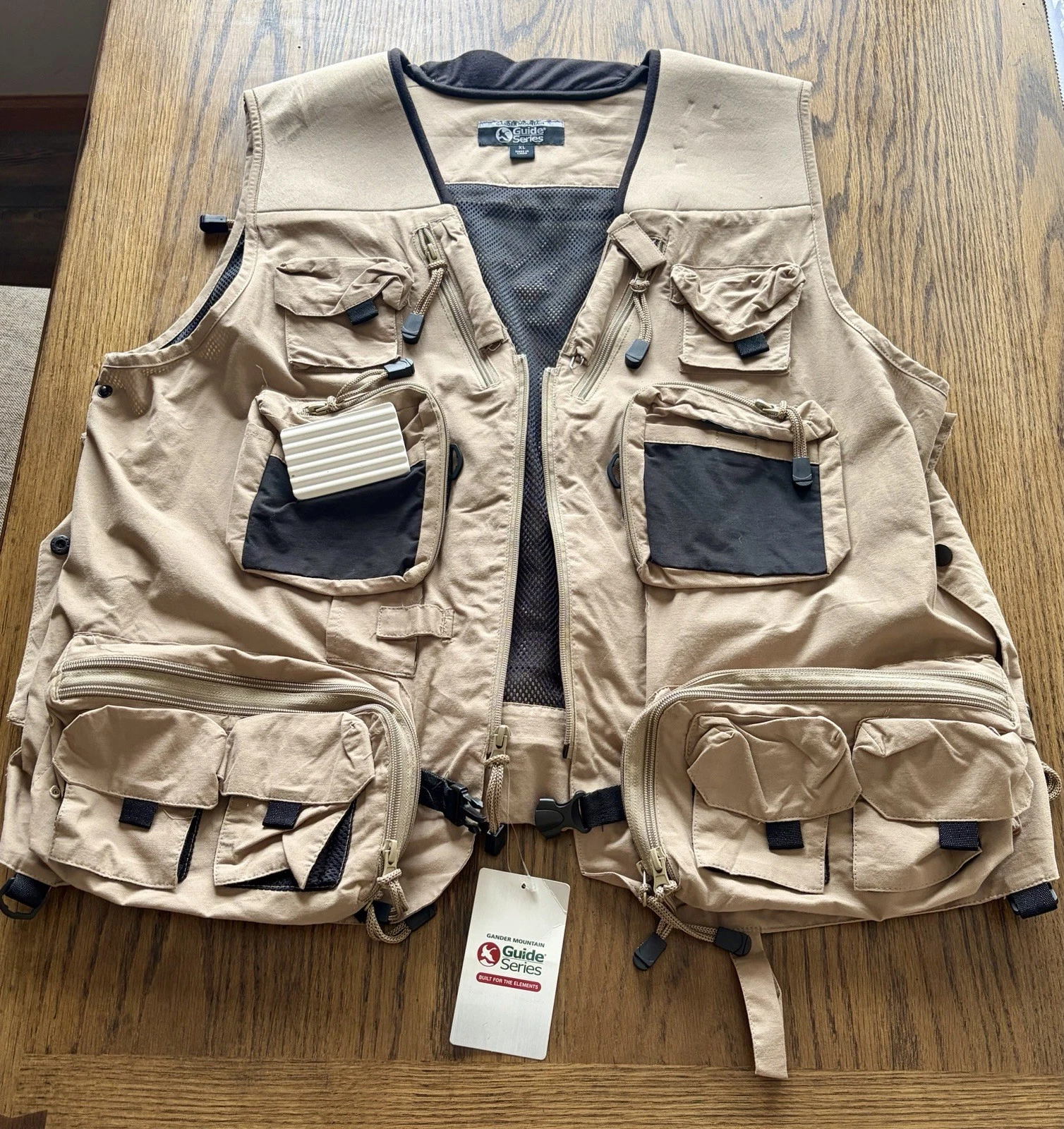 Gander Mountain Guide Series - Mesh Back Fishing Vest - Size XL
