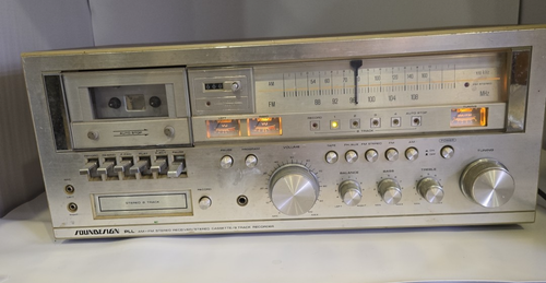 Vintage Soundesign PLL Model 5928 AM-FM Stereo Receiver Cassette/ 8 Track Record - Picture 5 of 5