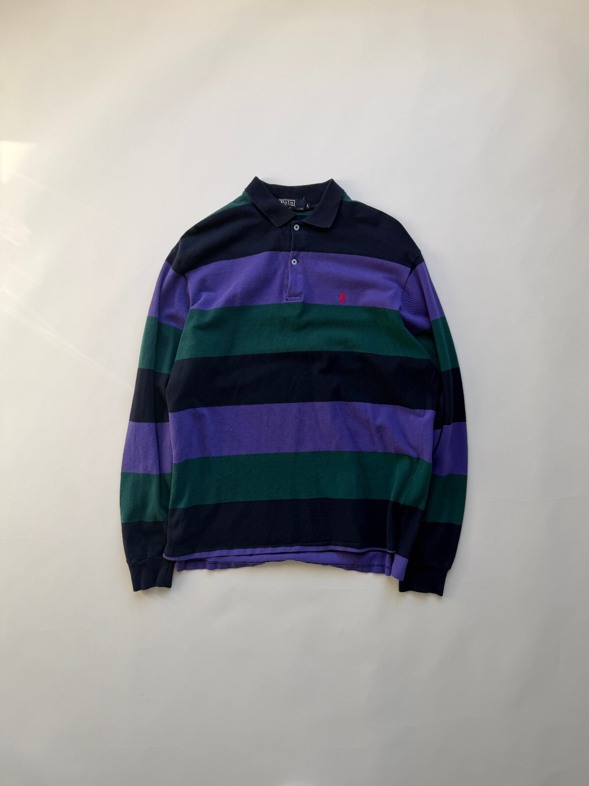 Vintage Polo Ralph Lauren rugby Long sleeve shirt (Made in USA)