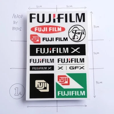 DIY Logo Decal badge For FUJIFILM Camera Camcorder Photography - image 1 of 2