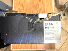 218A 4 Pack With Chip Toner Compatible for HP 3201dw 3301cdw 3301sdw Printers