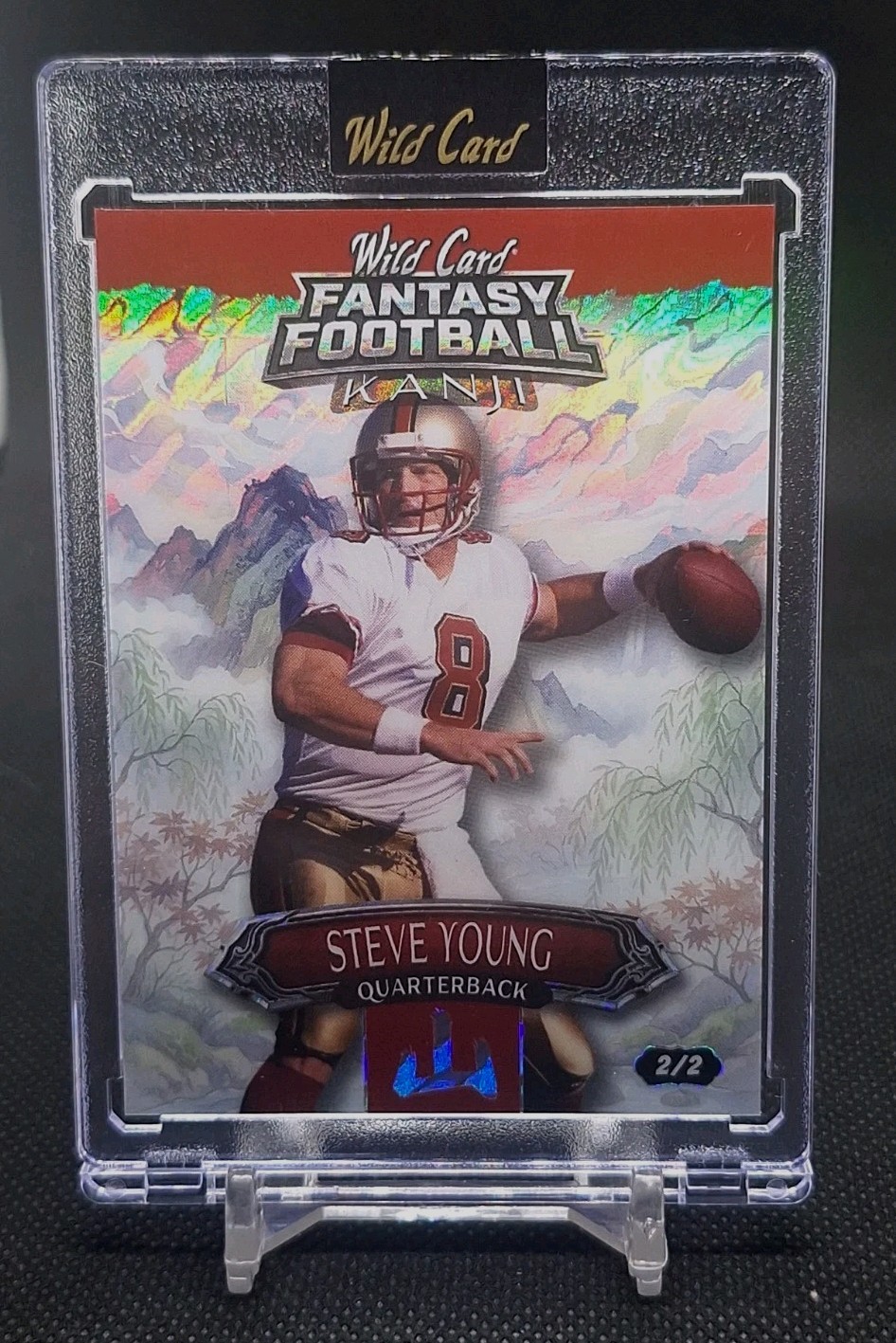 Wild Card Fantasy Football Kanji Steve Young 49ers 2/2