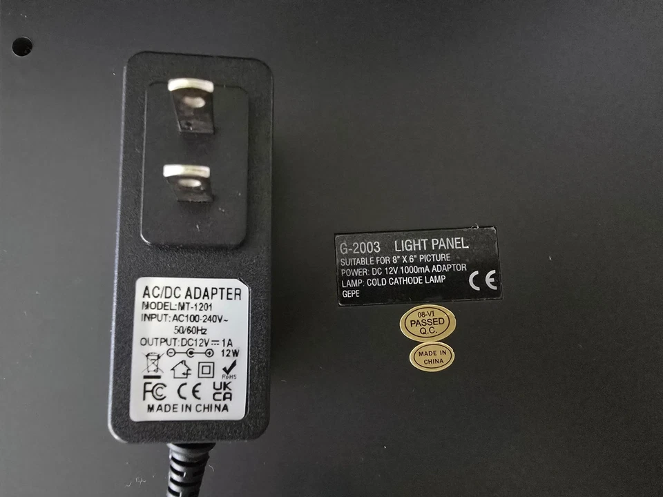 Gepe Slim Lite 5000 Iluminador Profesional G-2003 Caja de Luz 5000K Luz de Día Fli Foto 3 de 3