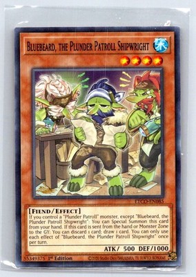 Bluebeard, the Plunder Patroll Shipwright ETCO-EN085 Eternity Code Yu-Gi-Oh LP