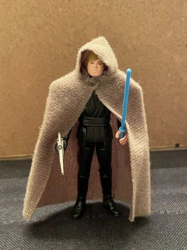 Star Wars Vintage 1983 Luke Jedi COMPLETE w/ Blue Lightsaber Kenner * NO REPRO