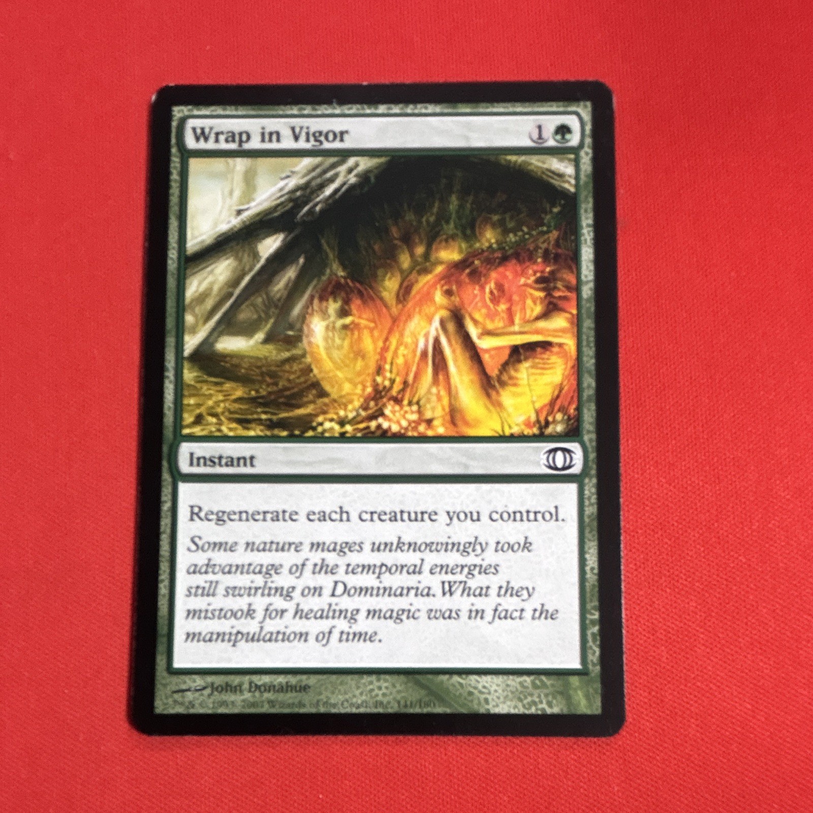 Wizards of the Coast Wrap in Vigor Future Sight Regular MTG Instant Green #141 