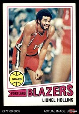 1977 Topps #39 Lionel Hollins Trail Blazers Arizona St 5 - EX