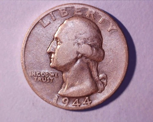 1944-D Washington Quarter  Fine **821-5