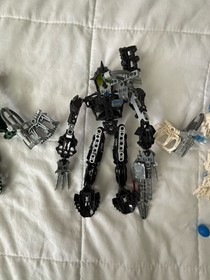 LEGO Bionicle Complete Lot Toa Inika Kongu #8731 Nuparu #8729 And Matoro #8732