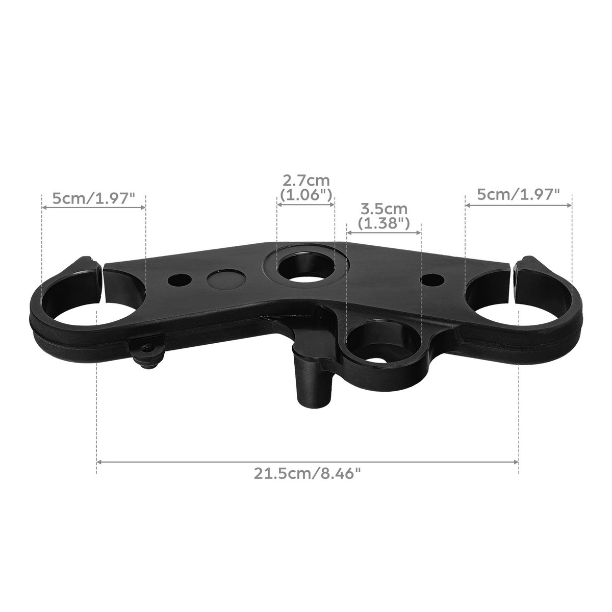 Front Fork Upper Triple Tree Clamp Fit For Yamaha YZF R6 2008-2016