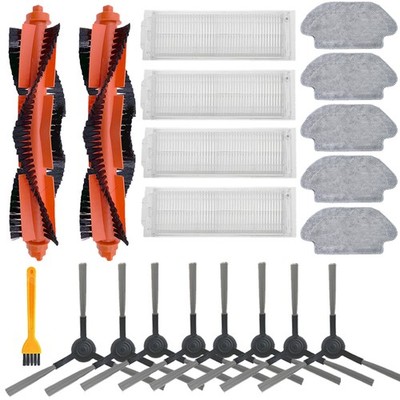 For Mijia Mi Robot Mop Pro STYTJ02YM Robotic Vacuum Main Brush Filter Set Kits