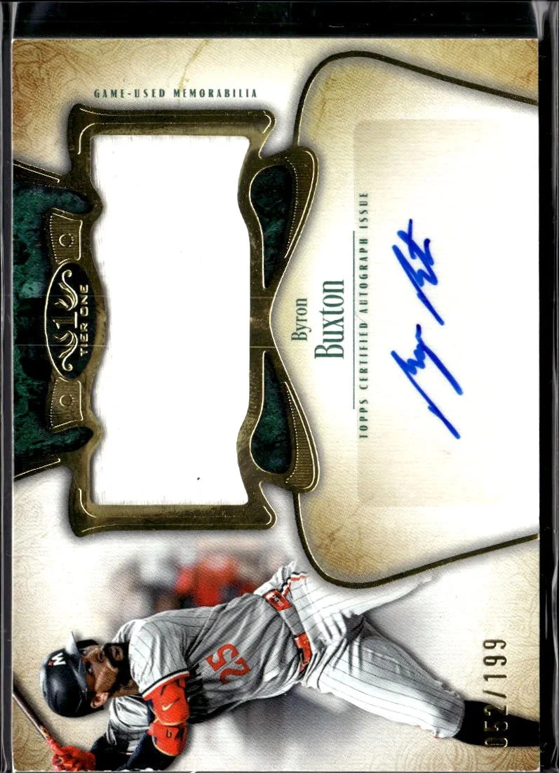 Byron Buxton Baseball Serial Numbered Sports Trading Cards