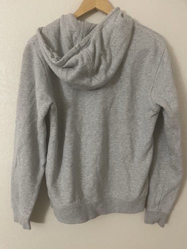 Nike maglione donna palestra cotone felpa con cappuccio grigio erica full zip taglia media - Foto 2 di 6