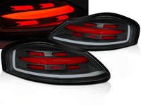 Paar RüCkleuchten Porsche Boxster 986 Von 1996 Bis 2004 Full LED Schwarz Rot + D