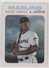 2020 Topps Heritage White /50 Harold Ramirez #49 2r8