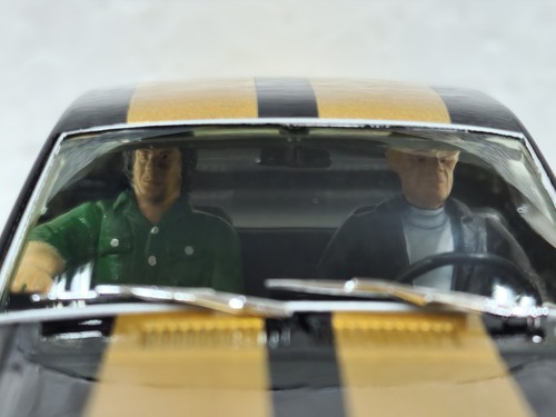 Pioneer P150 1968 Ford Mustang Fastback Route 66 1:32 Slot Car in Display Case - Picture 4 of 10