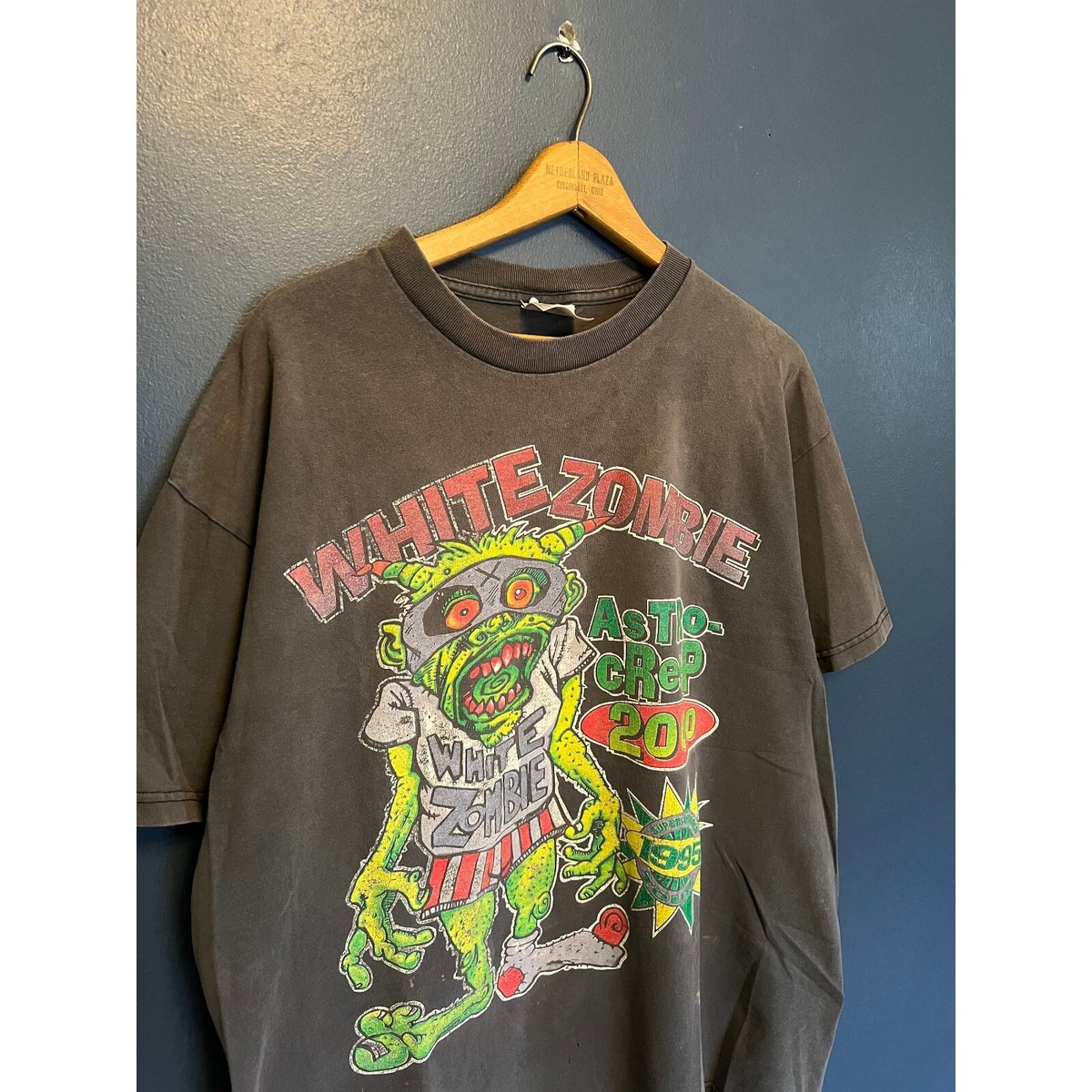 Vintage 1995 White Zombie Astro Creep 2000 Tour Tee Size