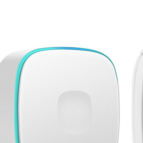 Bezprzewodowy dzwonek do drzwi z 1 nadajnikiem Jeden przycisk Alarm Caregiver Pager NOWY - Zdjęcie 4 z 12