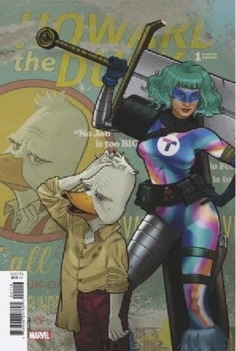 (2023) HOWARD THE DUCK #1 1:25 Joe Quinones Variant Cover!