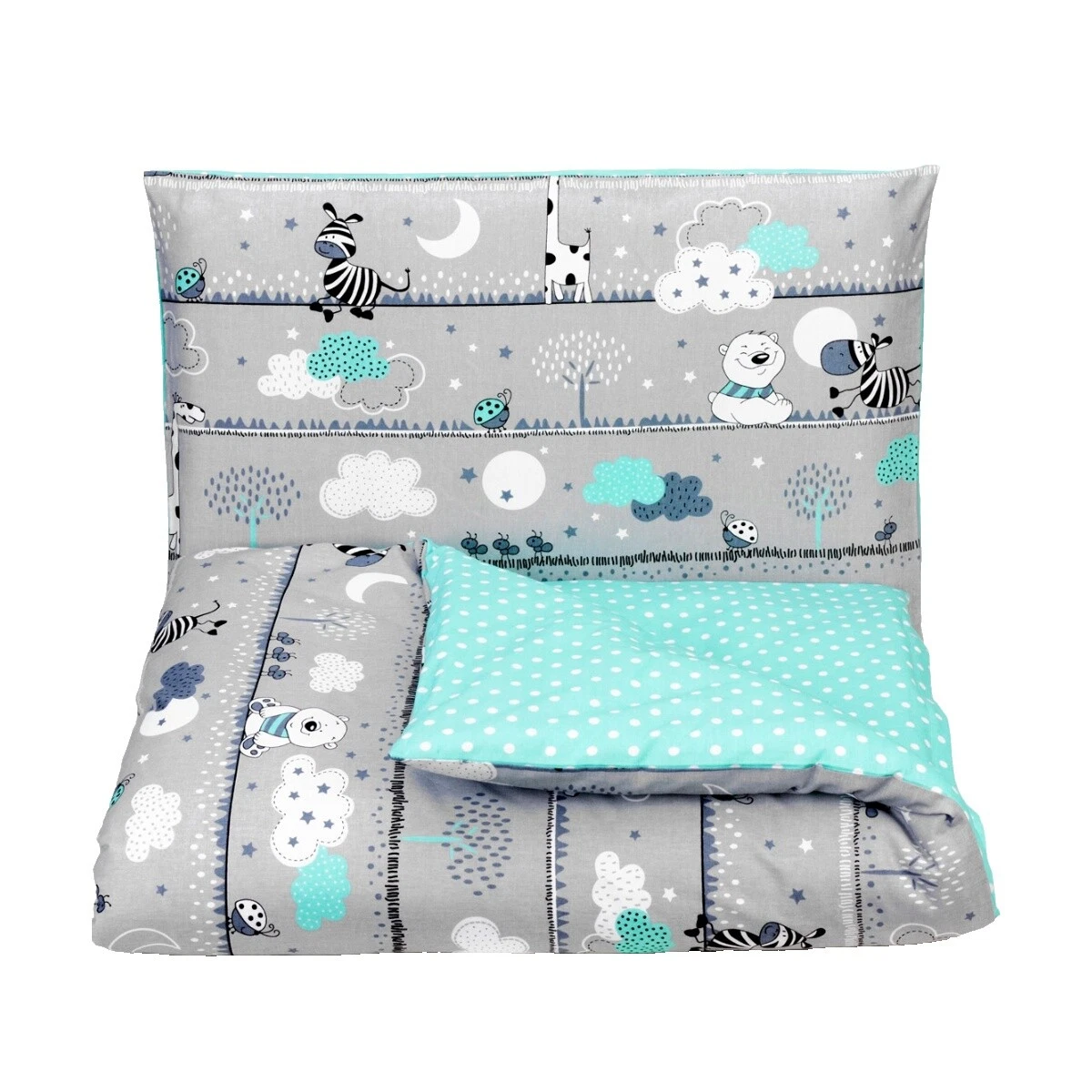 Conjuntos de ropa de cama Multicolor Algodón Conjuntos de Ropa de cama de vivero