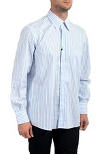 Dolce&Gabbana Men's Striped Long Sleeve Dress Shirt US 16 IT 41