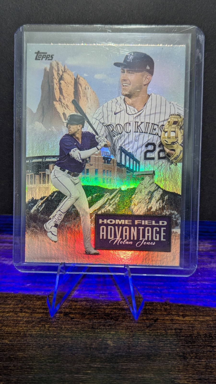 2024 Topps Update Nolan Jones Home Field Advantage #HFA-26 Rockies SP Case Hit!