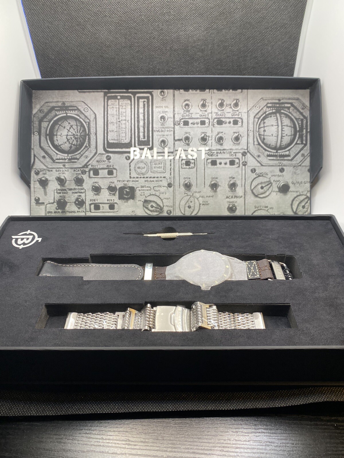 New Ballast Perisher (Walnut) Limited Edition Mens Automatic Watch BL