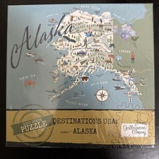 Destination USA: Alaska 1000 Piece Puzzle
